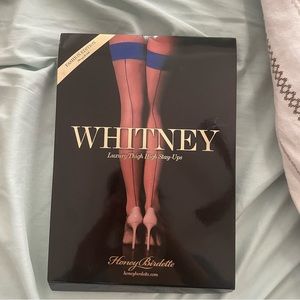 Honey Bridette Whitney Sapphire Stockings Medium